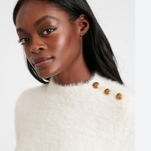 Banana republic fuzzy sweater - Picture 6 of 7